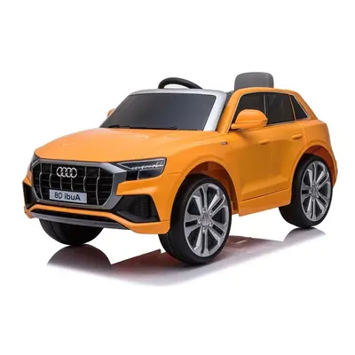 mamido Dětské elektrické autíčko Audi Q8 lakované oranžové