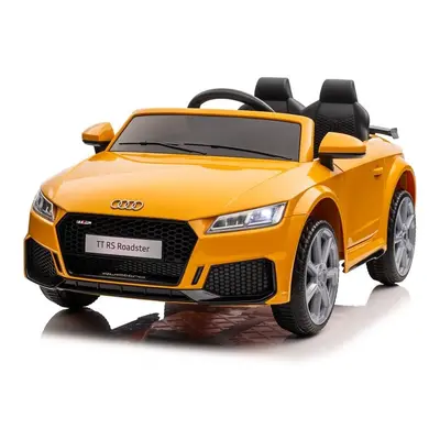 mamido Elektrické autíčko Audi TT RS Roadster žluté