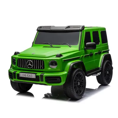 mamido Elektrické autíčko Mercedes G63 XXL 4x200W 24V MP4 zelené