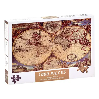 mamido Puzzle antická stará mapa světa 1000 dílků