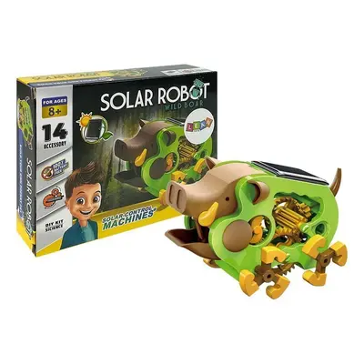 mamido Vzdělávací DIY solární robot kanec RC