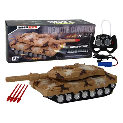 mamido Tank na dálkové ovládání RC Remote control žlutý