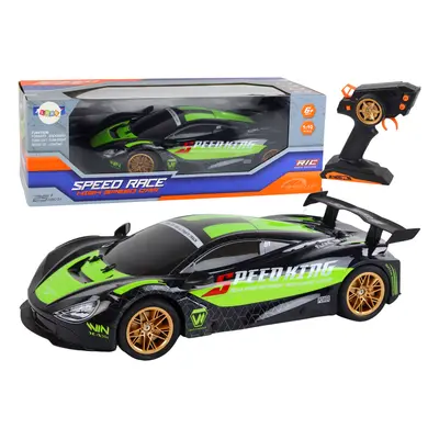 mamido Auto na dálkové RC ovládání Speed King 1:10 zelené