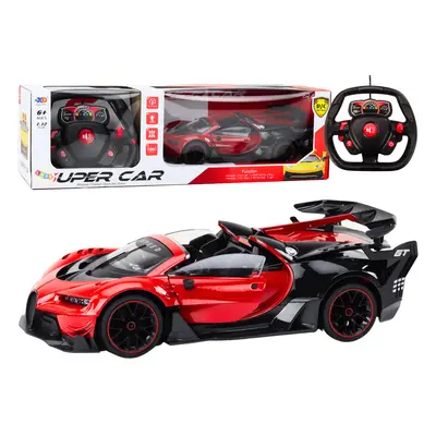 mamido RC sportovní auto 1:12 s otevíracími dveřmi červené