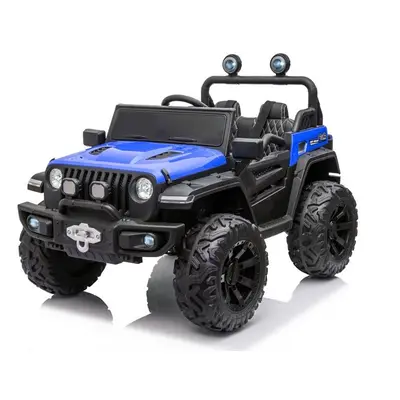 mamido Dětské elektrické auto Jeep Off Road 4x4 modré