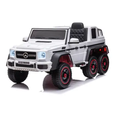 mamido Elektrické autíčko Mercedes Benz G63 6x6 bílé