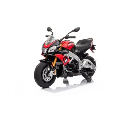 mamido Dětská elektrická motorka Aprilia Tuono V4 červená