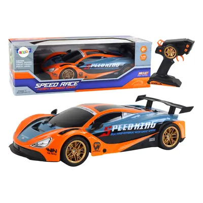 mamido Auto na dálkové RC ovládání Speed King 1:10 oranžové