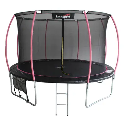 mamido Zahradní trampolína 244 cm černo-růžová