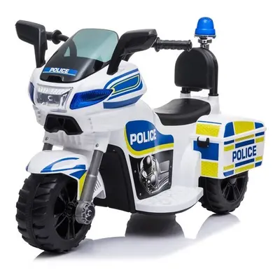 mamido Policejní motorka - bílá