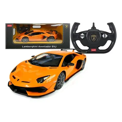 Mamido RASTAR Auto na dálkové ovládání RC Lamborghini Aventador Rastar 1:14 oranžové