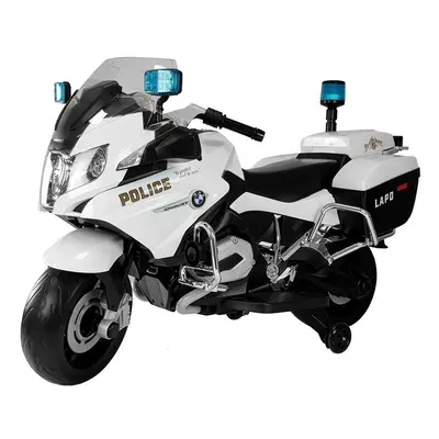 mamido Elektrická motorka BMW R1200 Policie bílá