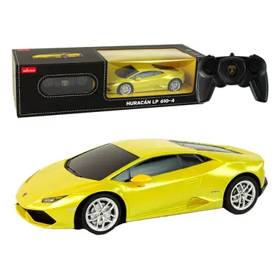 mamido Auto na dálkové ovládání RC Lamborghini Huracan Rastar 1:24 žluté