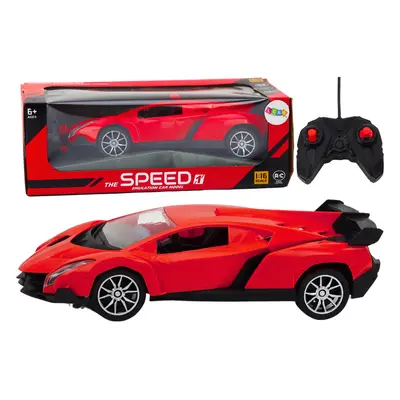 mamido 1:16 RC Sportovní auto na dálkové ovládání červené