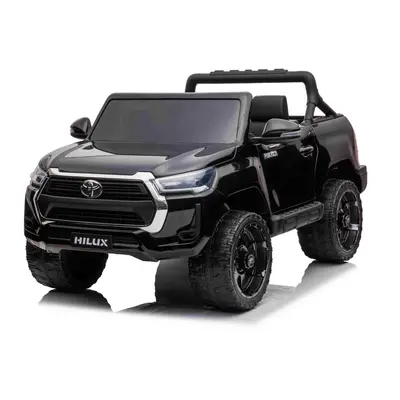 mamido Elektrické autíčko Toyota Hilux černé