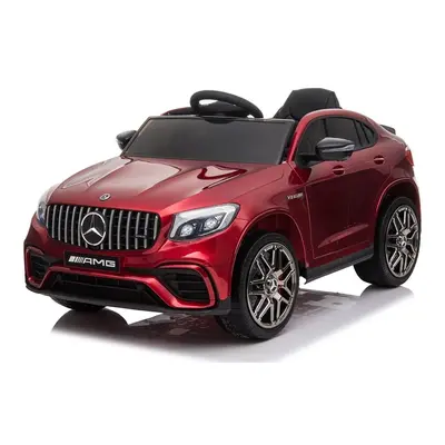 mamido Elektrické autíčko Mercedes-Benz GLC 63S 4x4 lakované červené