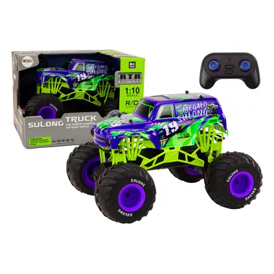 mamido RC terénní auto 2.4G 1:10 Ghost fialové