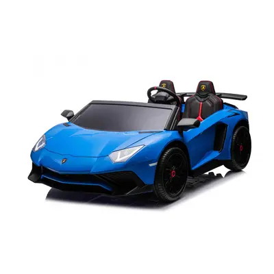 mamido Dětské elektrické autíčko Lamborghini Aventador SV modré