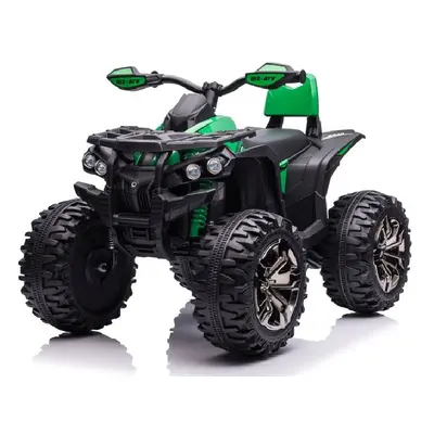 mamido Dětská elektrická čtyřkolka ATV Power 4x4 zelená