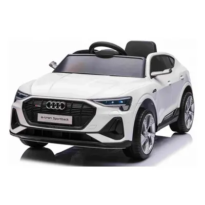 Mamido Mamido Elektrické autíčko Audi E-Tron Sportback EVA kola 4x4 bílé