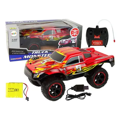 mamido Auto na dálkové ovládání RC Monster Truck 1:12 červené