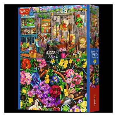 mamido Puzzle Práce na zahradě FSC Mix 2x500