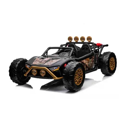 mamido Elektrické autíčko Buggy Racing 2x200W černé