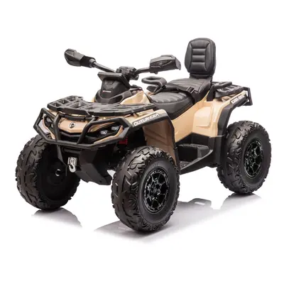 Mamido Mamido Dětská elektrická čtyřkolka Can-Am Outlander ATV 24V 4x200W RS béžová