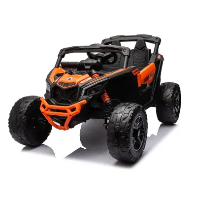 mamido Elektrické autíčko Buggy Maverick Can-Am 4x200W 24V LCD MP4 oranžové lakované