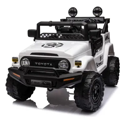 mamido Elektrické autíčko Toyota FJ 4x4 bílá