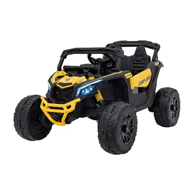 mamido Elektrické autíčko Buggy Can-Am Maverick 24V 4x200W žluté