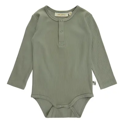 Soft Gallery kojenecké body s dlouhým rukávem SG1610 - Seagrass