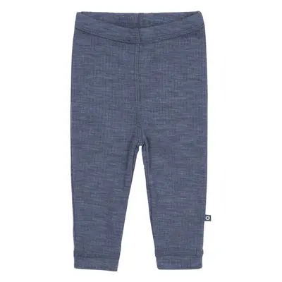 Smallstuff dětské vlněné merino legíny denim melange 0912-38