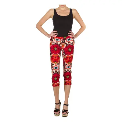 Manoush PANTALON POPPY Červená