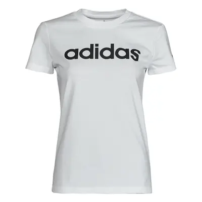 adidas LIN T-SHIRT Bílá