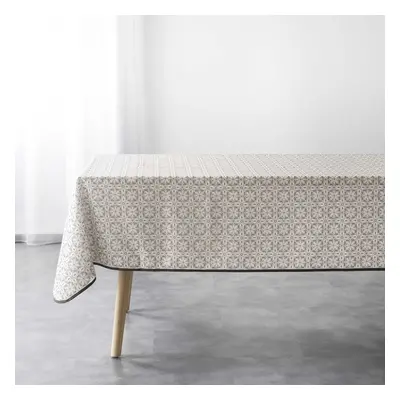 Douceur d intérieur NAPPE RECTANGLE 150 x 240 CM POLYESTER IMPRIME GRIS Šedá