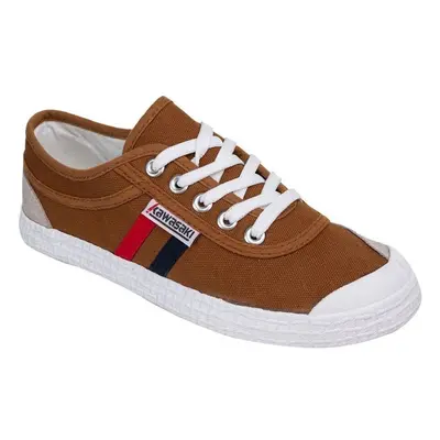 Kawasaki Retro Canvas Shoe K192496-ES 5045 Chocolate Brown Hnědá