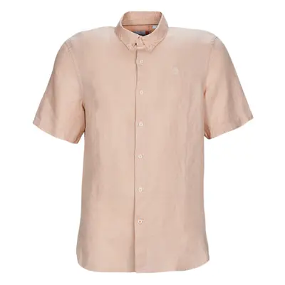 Timberland SS Mill River Linen Shirt Slim Růžová