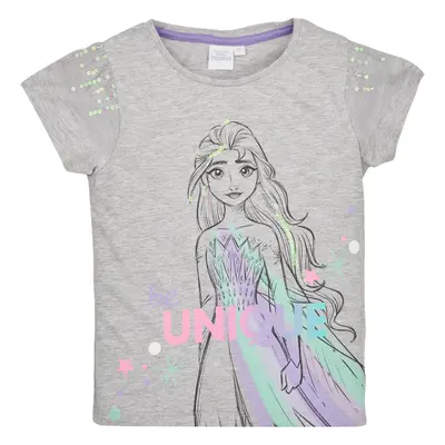 TEAM HEROES T-SHIRT LA REINE DES NEIGES Šedá