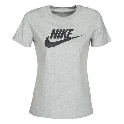 Nike W NSW TEE ESSNTL ICON FUTUR Šedá