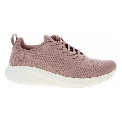 Skechers Bobs Squad Chaos - Face Off blush Růžová