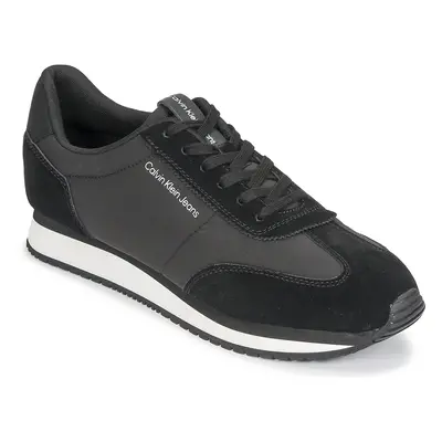 Calvin Klein Jeans RETRO RUNNER WINGTIP MIX Černá