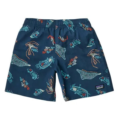 Patagonia BOYS BAGGIES SHORTS Modrá