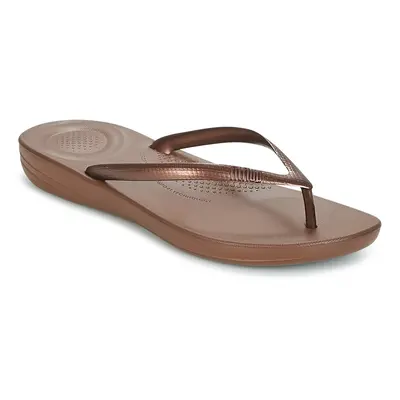 FitFlop IQUSHION ERGONOMIC FLIP FLOPS Hnědá