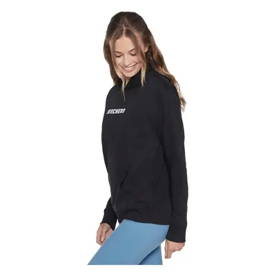 Skechers Signature Pullover Hoodie Černá