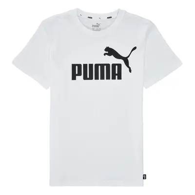 Puma ESSENTIAL LOGO TEE Bílá