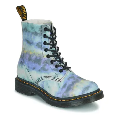 Dr. Martens 1460 Pascal Purple Summer Tye and Dye Modrá