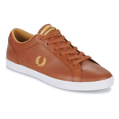 Fred Perry BASELINE LEATHER Hnědá