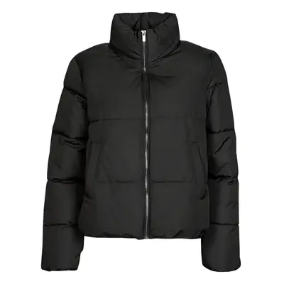 Vila VITATE L/S SHORT PUFFER JACKET Černá