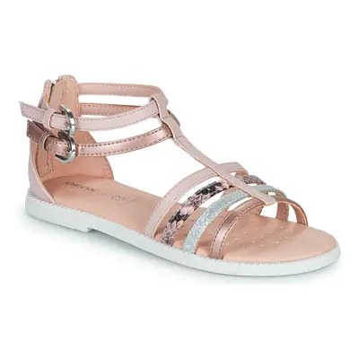 Geox J SANDAL KARLY GIRL Růžová